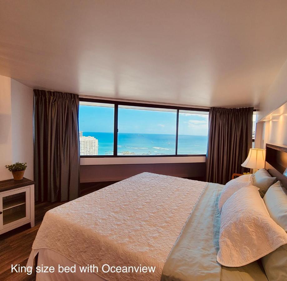 Waikiki High-Rise Sea View Free Parking Apart otel Honolulu Dış mekan fotoğraf